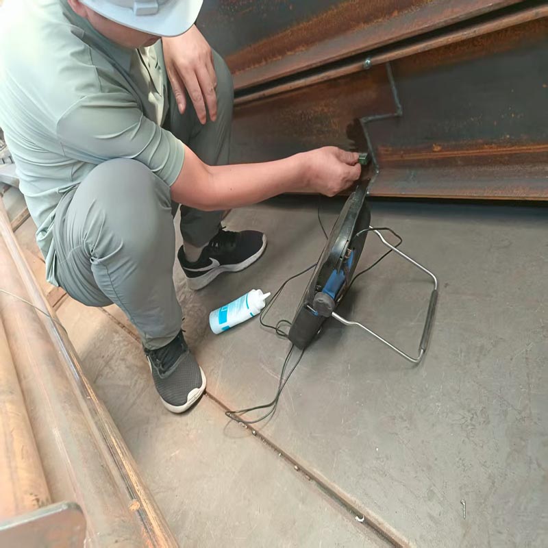 Liweiyuan polad quruluşu, Taylanda ixrac edilən polad quruluş anbarlarının ultrasəs sınağını uğurla başa vurur