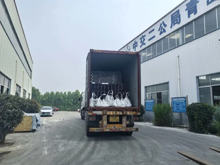 Qingdao Liweiyuan Polad Konstruksiya İslandiya Müştərisinə Balıqçılıq Təsərrüfatları üçün Xüsusi Polad Komponentlər Çatdırır
